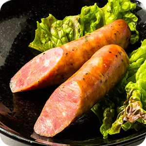 りょうばあちゃんの自家製ハーブソーセージ