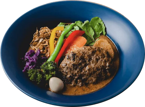 鉄板ハンバーグ